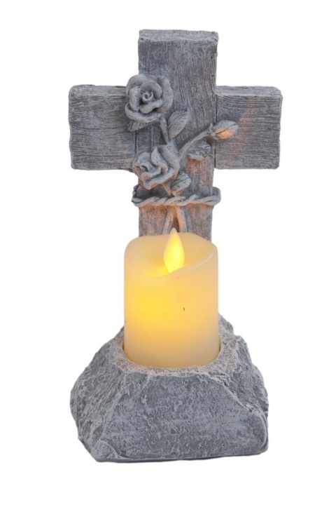 Figurka krzyż LED T180K/721064